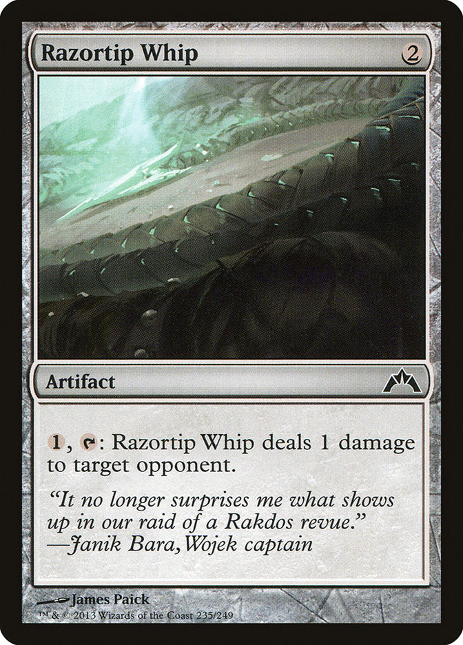 Razortip Whip [Gatecrash] Foil