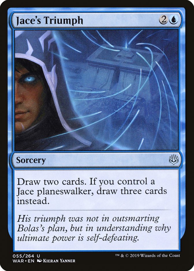 Jace's Triumph [War of the Spark] Foil