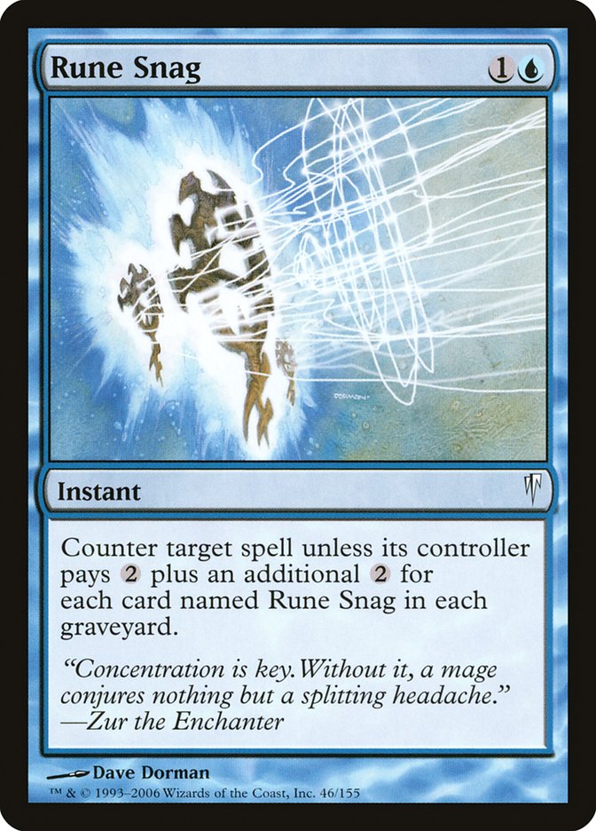 Rune Snag [Coldsnap] Foil