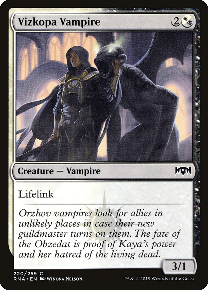 Vizkopa Vampire [Ravnica Allegiance] Foil