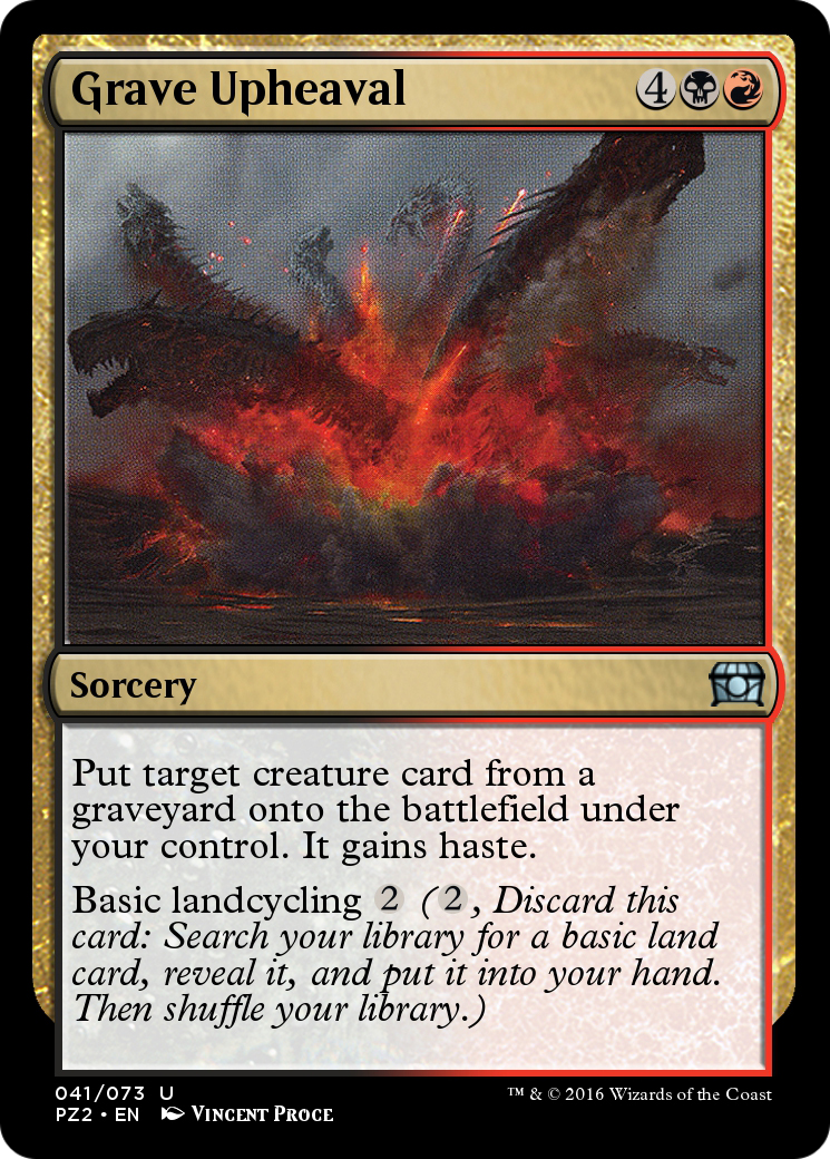 Grave Upheaval  [Treasure Chest] Foil
