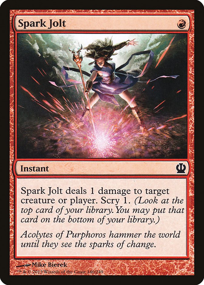 Spark Jolt [Theros] Foil