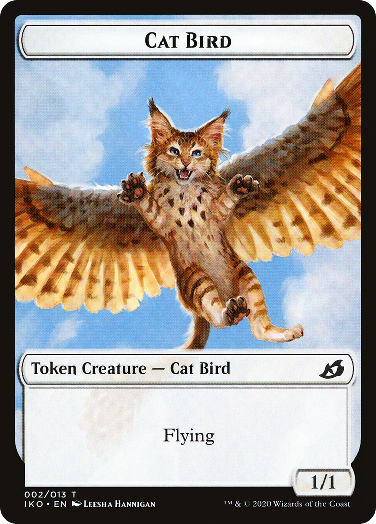Cat Bird  [Ikoria: Lair of Behemoths Tokens]