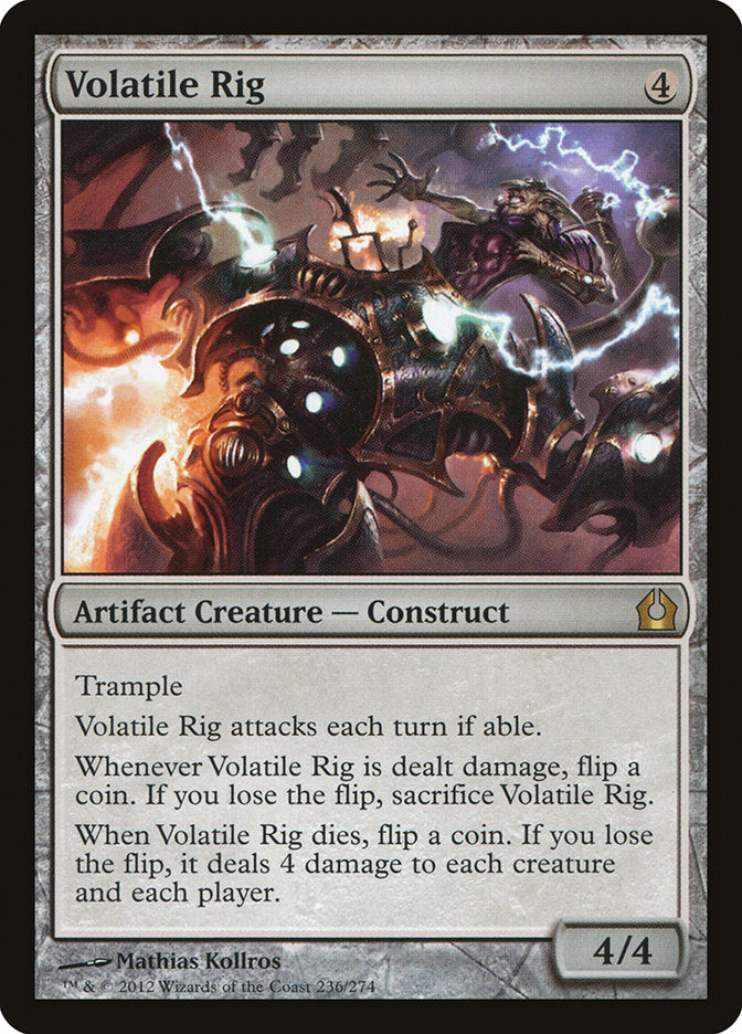 Volatile Rig [Return to Ravnica] Foil