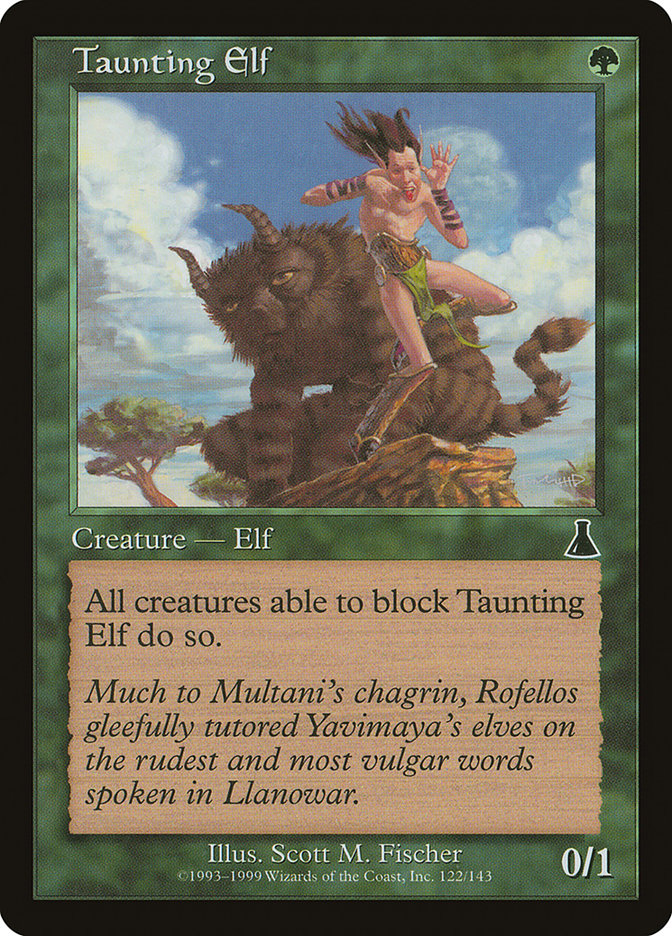 Taunting Elf [Urza's Destiny] Foil