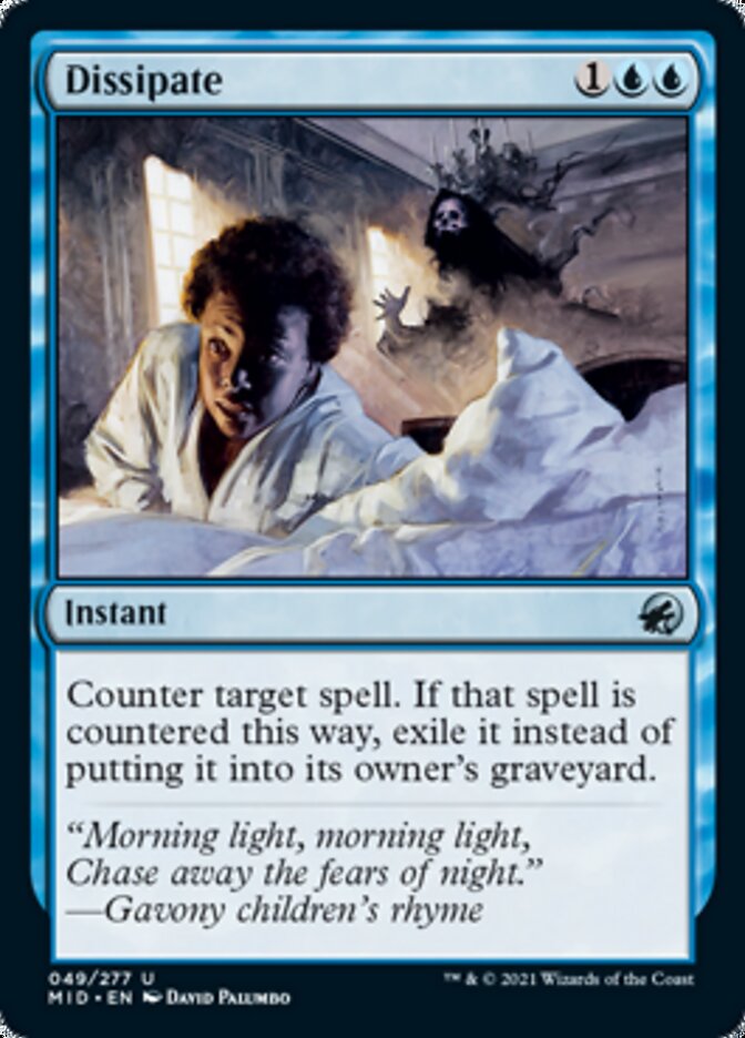 Dissipate [Innistrad: Midnight Hunt] Foil