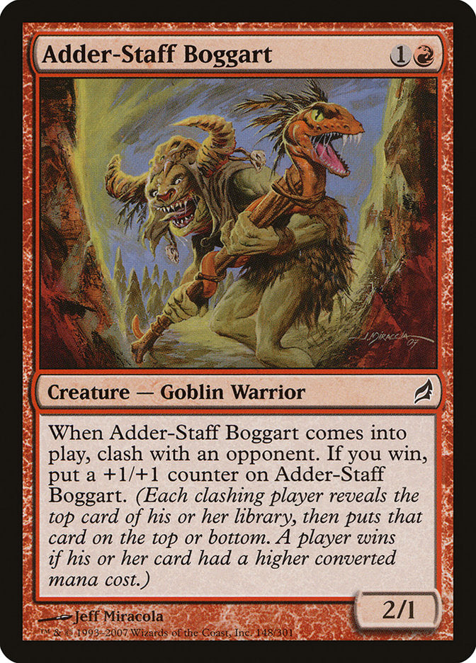 Adder-Staff Boggart [Lorwyn] Foil