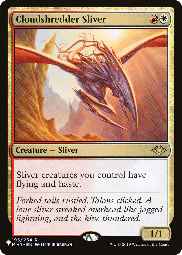 Cloudshredder Sliver  [The List]