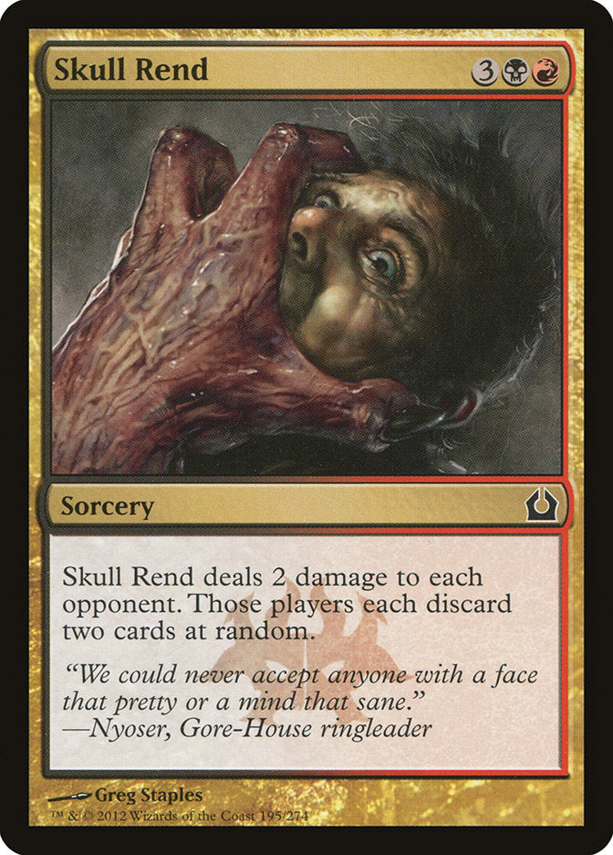 Skull Rend [Return to Ravnica] Foil
