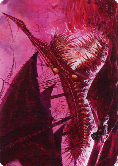 Marauding Dreadship // Marauding Dreadship  [March of the Machine Art Series] (Borderless) Foil