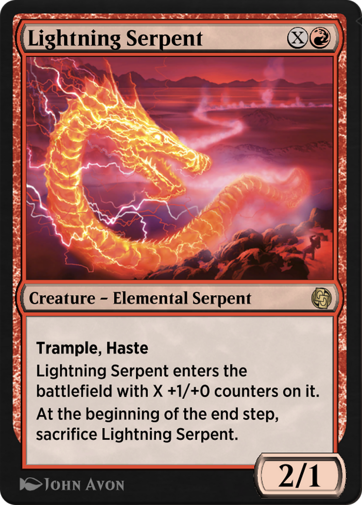 Lightning Serpent  [Jumpstart Arena Exclusives]