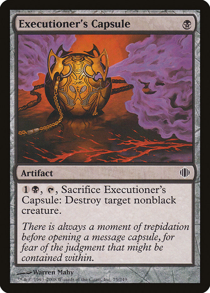 Executioner's Capsule [Shards of Alara] Foil