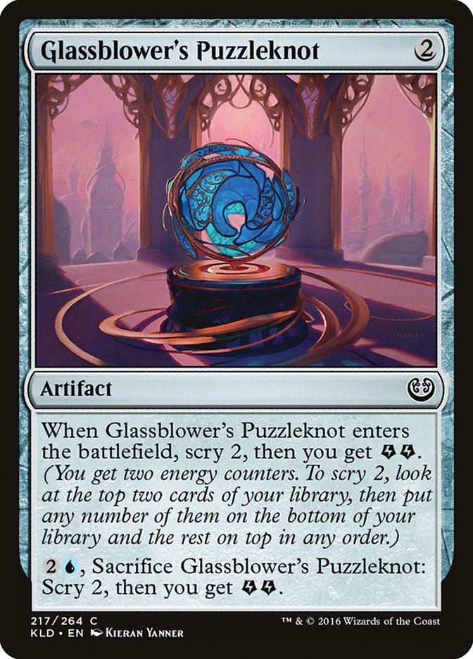 Glassblower's Puzzleknot [Kaladesh] Foil
