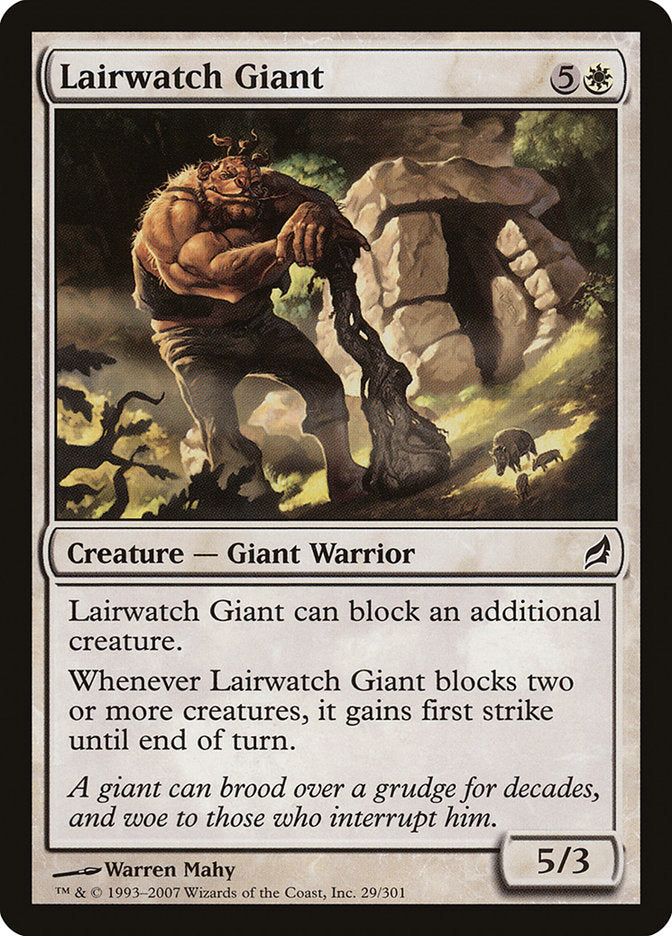Lairwatch Giant [Lorwyn] Foil