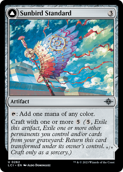 Sunbird Standard // Sunbird Effigy [The Lost Caverns of Ixalan]