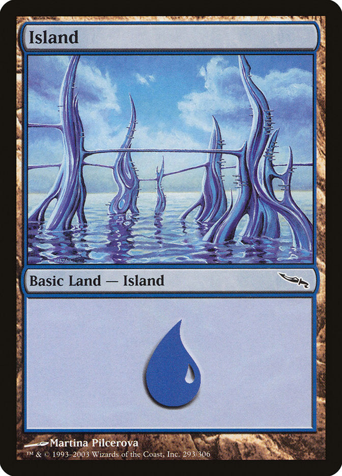 Island (293) [Mirrodin] Foil