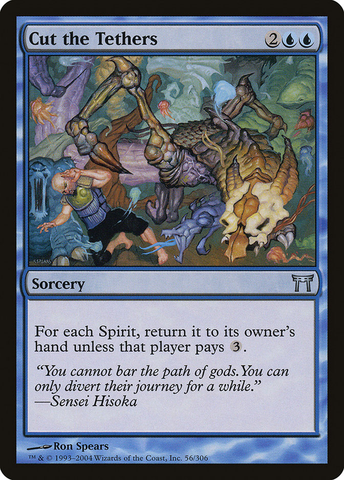 Cut the Tethers [Champions of Kamigawa] Foil