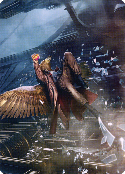 Skyway Robber // Skyway Robber  [New Capenna Art Series] (Borderless)