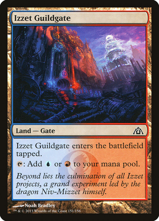 Izzet Guildgate [Dragon's Maze] Foil
