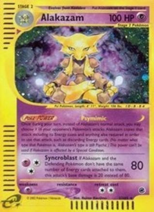 Alakazam (1/165) [Expedition: Base Set] Reverse Holofoil