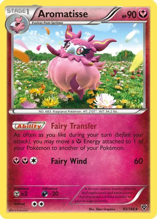 Aromatisse (93/146) [XY: Base Set] Reverse Holofoil