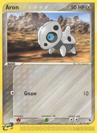 Aron (50/109) [EX: Ruby & Sapphire] Reverse Holofoil