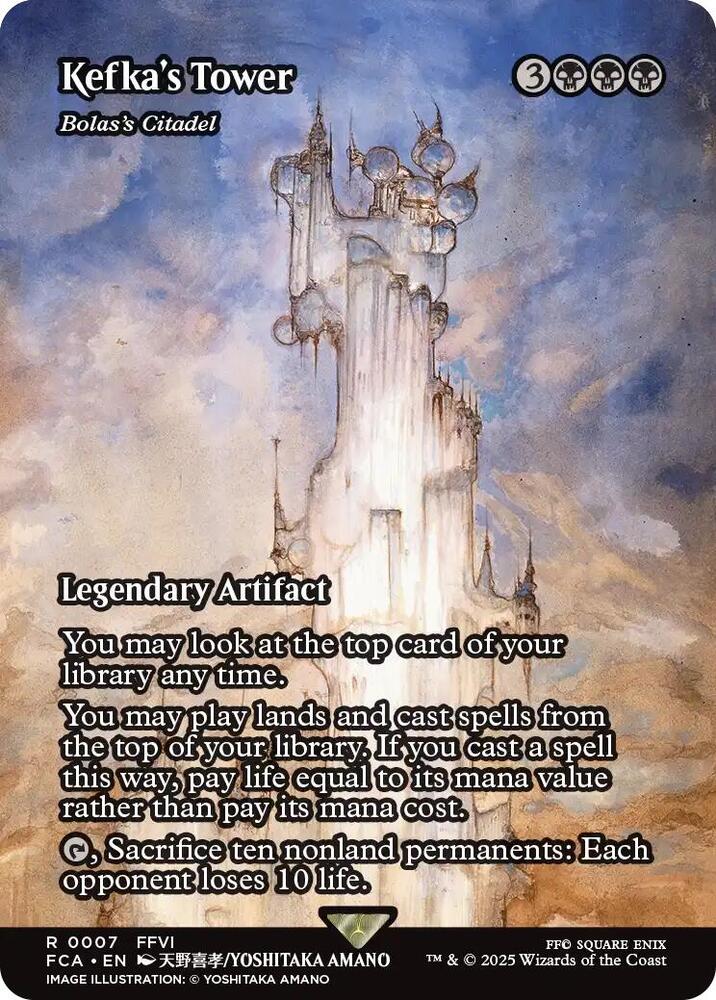 Kefka's Tower - Bolas's Citadel (Showcase) [FINAL FANTASY : Through the Ages] Foil