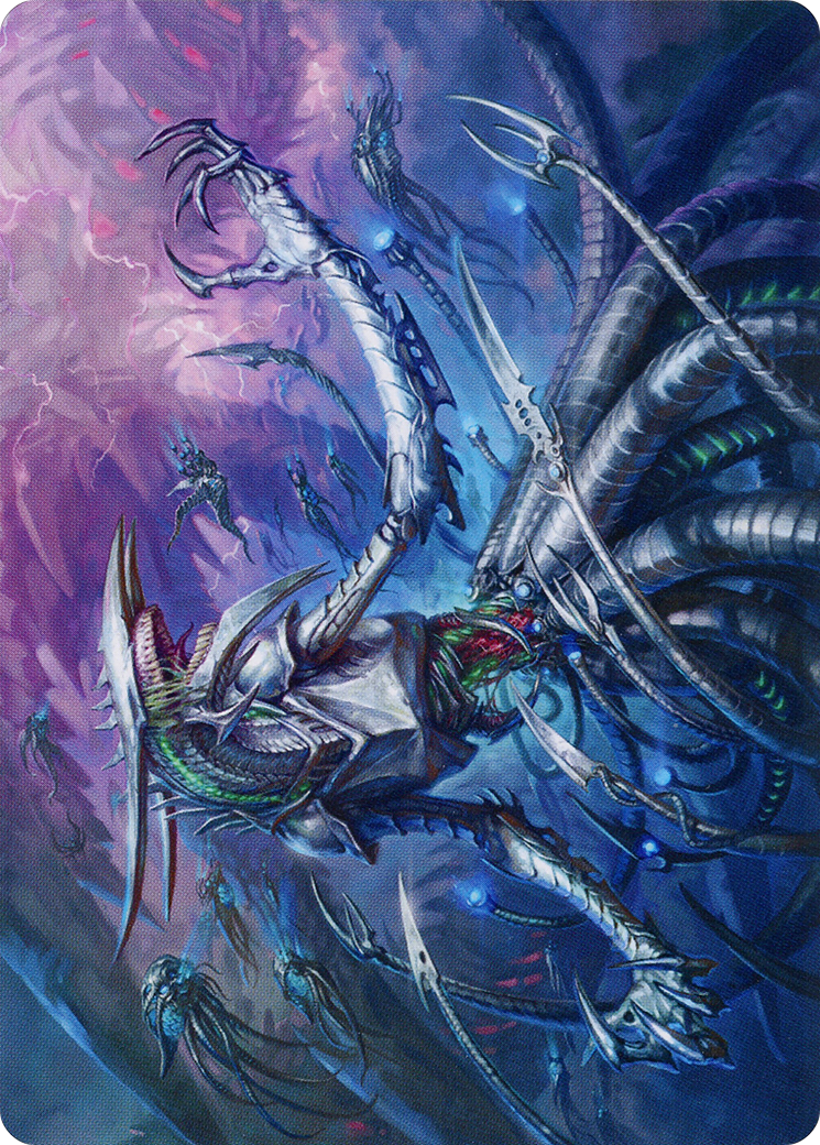 Jin-Gitaxias // Jin-Gitaxias  [March of the Machine Art Series] (Borderless) Foil