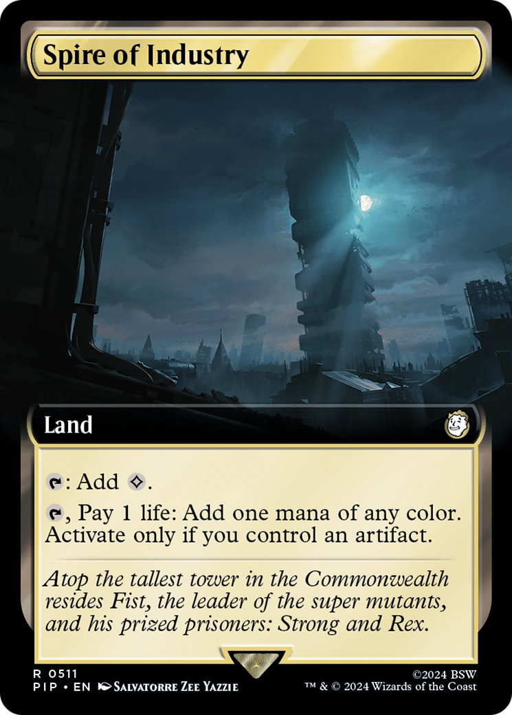 Spire of Industry (Extended Art) [Fallout] Foil