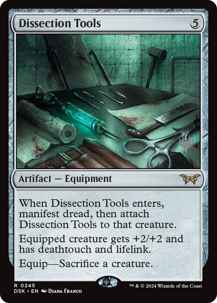 Dissection Tools (Promo Pack) [Duskmourn: House of Horror Promos] Foil