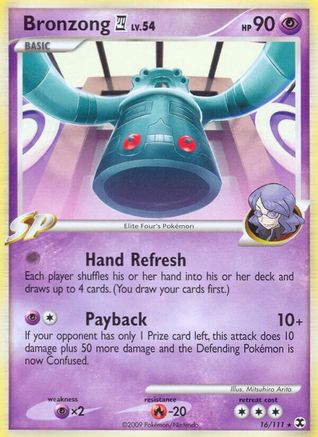 Bronzong (16/111) [Platinum: Rising Rivals] Reverse Holofoil