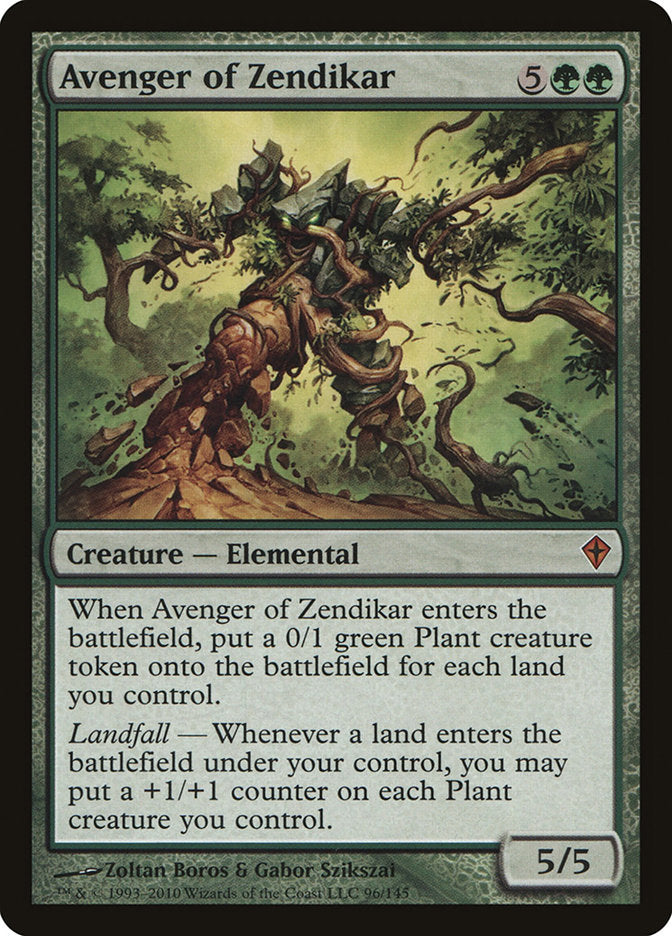 Avenger of Zendikar [Worldwake] Foil