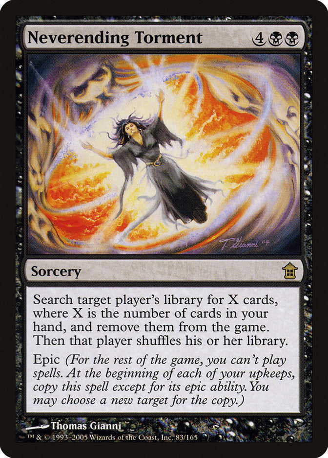 Neverending Torment [Saviors of Kamigawa] Foil