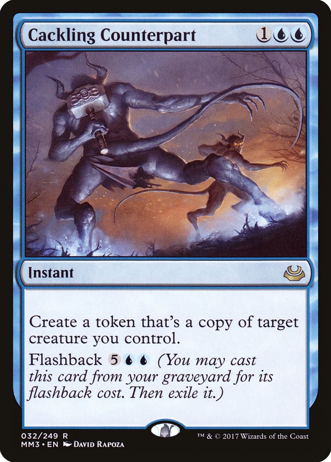 Cackling Counterpart [Modern Masters 2017] Foil