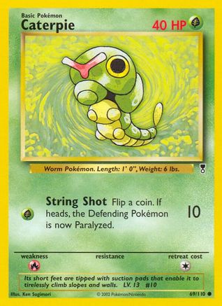Caterpie (69/110) [Legendary Collection] Reverse Holofoil
