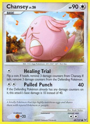 Chansey (69/127) [Platinum: Base Set] Reverse Holofoil