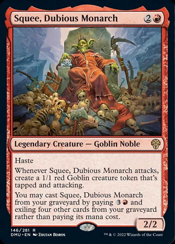 Squee, Dubious Monarch [Dominaria United] Foil