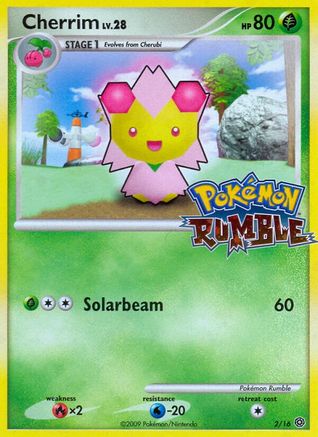 Cherrim (2/16) [Pokémon Rumble] Holofoil