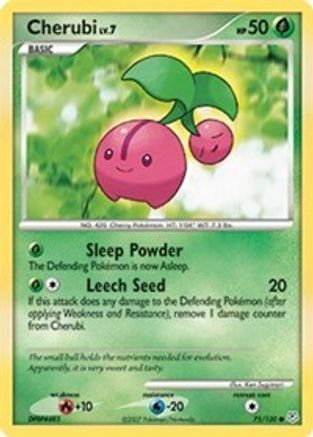 Cherubi (75/130) [Diamond & Pearl: Base Set] Reverse Holofoil