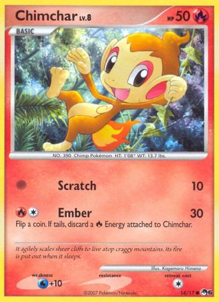 Chimchar (14/17) [POP Series 6] Holofoil