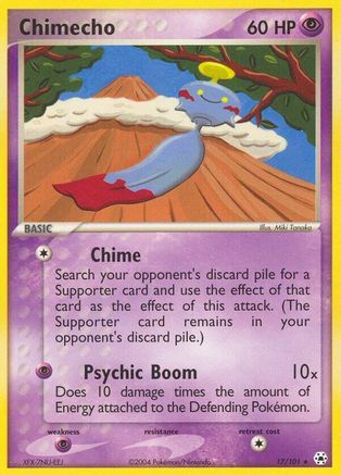 Chimecho (17/101) [EX: Hidden Legends] Reverse Holofoil