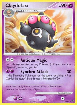 Claydol (22/147) [Platinum: Supreme Victors] Reverse Holofoil
