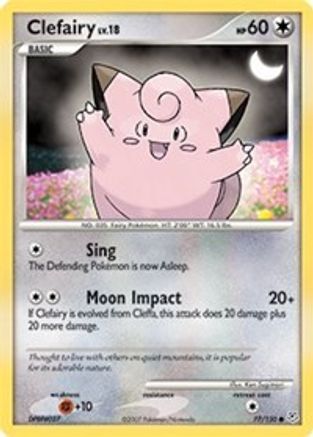 Clefairy (77/130) [Diamond & Pearl: Base Set] Reverse Holofoil