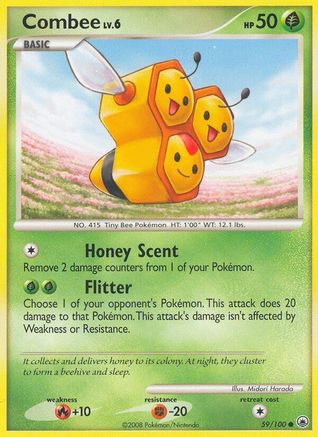 Combee (59/100) [Diamond & Pearl: Majestic Dawn] Reverse Holofoil