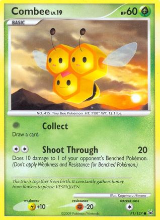 Combee (71/127) [Platinum: Base Set] Reverse Holofoil