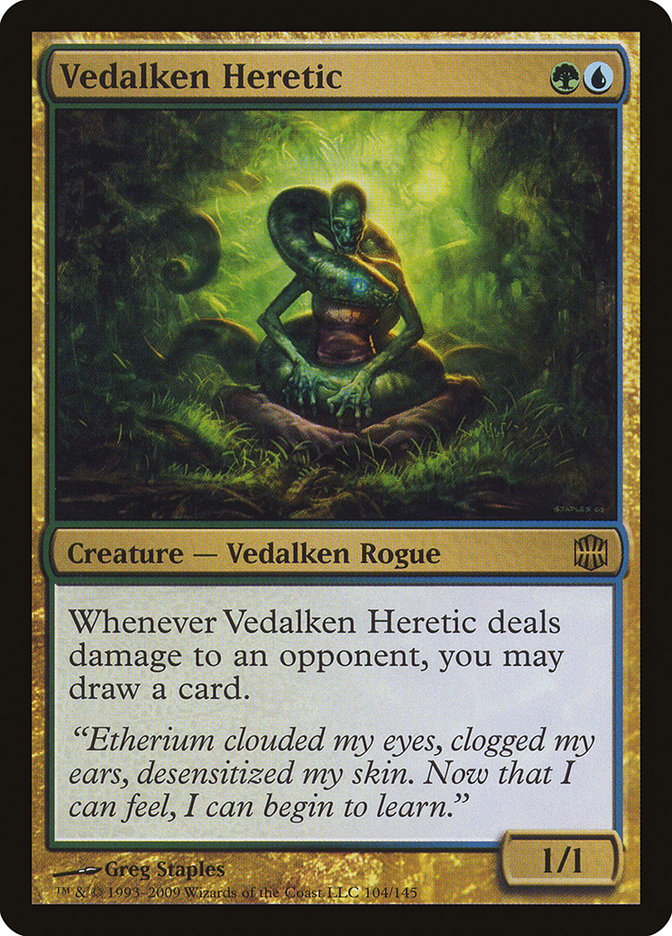 Vedalken Heretic [Alara Reborn] Foil