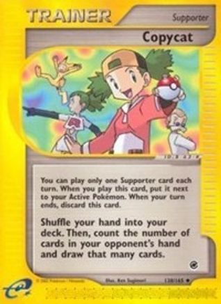 Copycat (138/165) [Expedition: Base Set] Reverse Holofoil