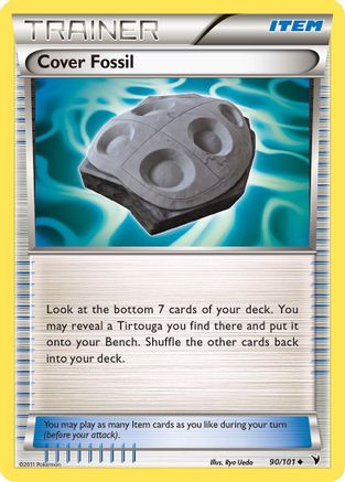 Cover Fossil (90/101) [Black & White: Noble Victories] Reverse Holofoil