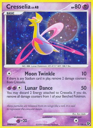 Cresselia (2/106) [Diamond & Pearl: Great Encounters] Reverse Holofoil