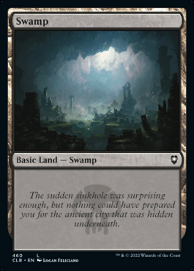 Swamp (460) [Commander Legends: Battle for Baldur's Gate] Foil